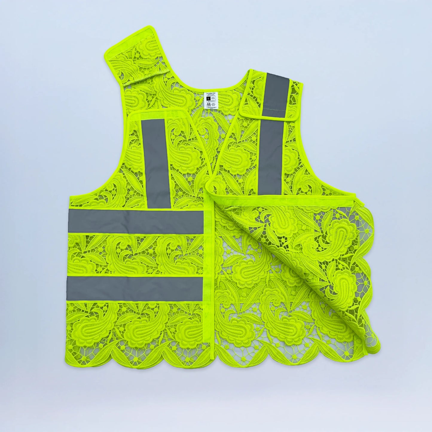 Lace Safety Vest Breakaway No Pockets
