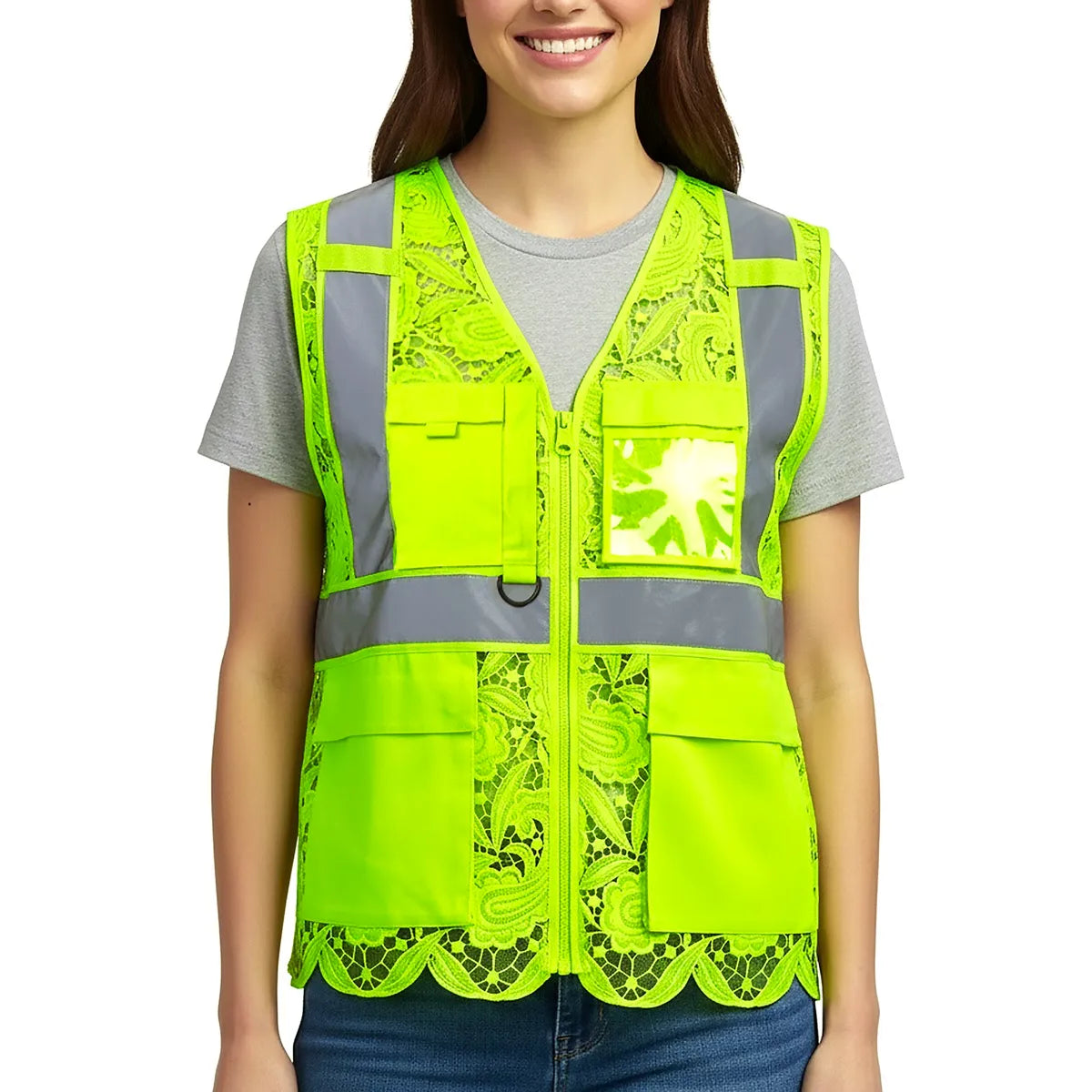 Lace Safety Vest (With Pockets) Lace Safety Vest (With Pockets)