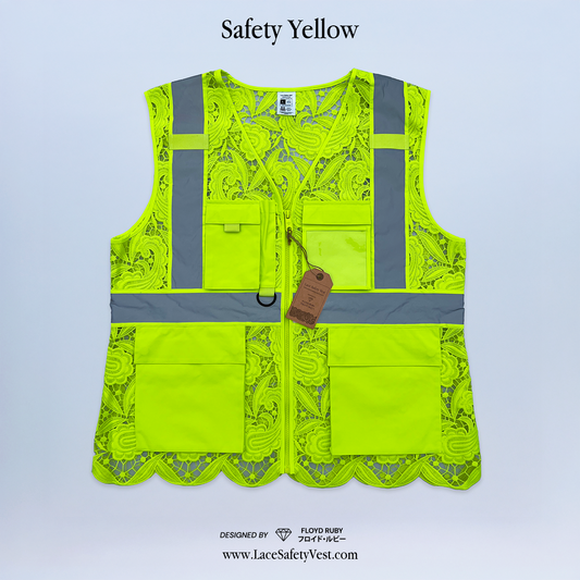 トップス journal standard luxeHARi LACE WORK VEST these safety vests are made from lace : r/mildlyinteresting