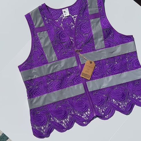 Lace Safety Vest (No Pockets)